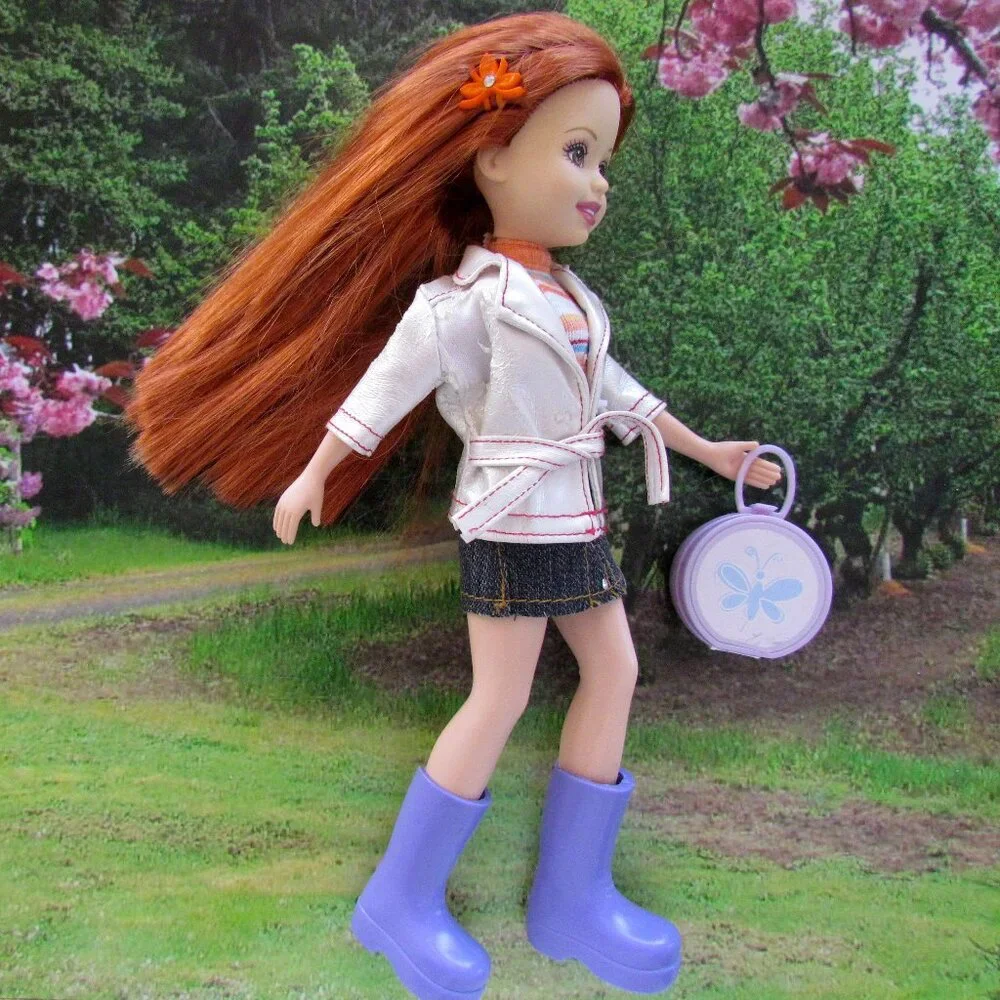 WEE 3 FRIENDS DOLLS w RAINCOATS BOOTS & CUTE CLOTHES 23 ITEMS 10